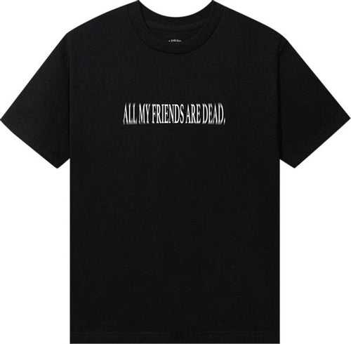 ANTI SOCIAL SOCIAL CLUB ALL MY FRIENDS ARE DEAD PRESIDENTS TEE BLACK