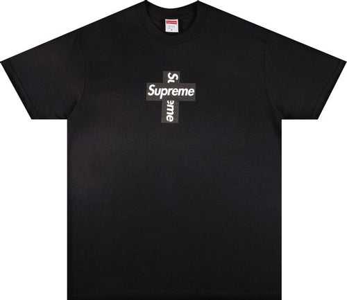 SUPREME CROSS BOX LOGO BLACK