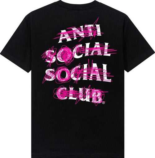 ANTI SOCIAL SOCIAL CLUB NEVERMIND T-SHIRT BLACK