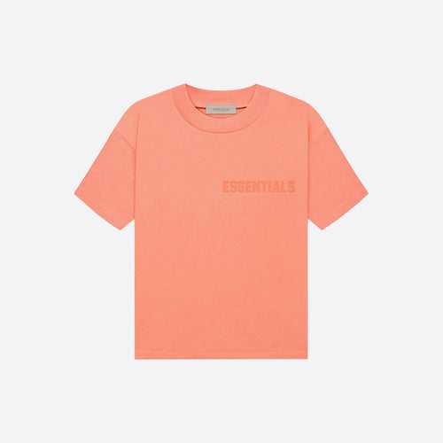 FEAR OF GOD ESSENTIALS TEE SS23 CORAL