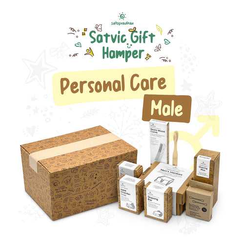 Natural Personal Care Gift Pack For Men - Made With Plant-Based & Plastic-free Products | Sustainable & Earth-Friendly Body Care Hamper