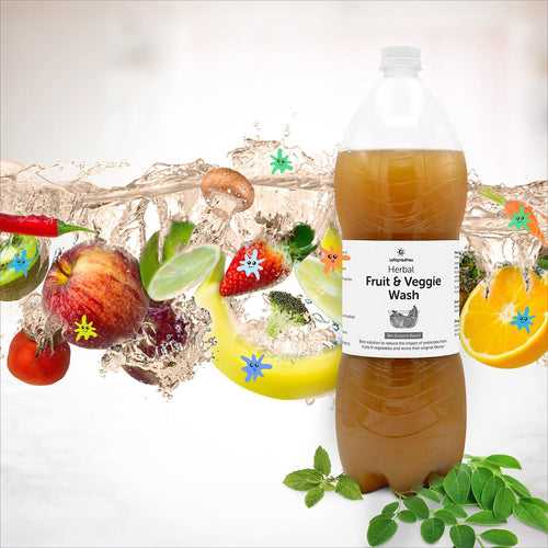 Herbal Fruit & Vegetable Wash 700g & 1.9kg  | Organic Vegetable Cleaner | Natural Disinfectant