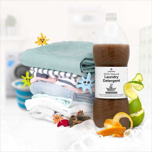 Natural Laundry Liquid 700g & 1.9L  |   Biodegradable Detergent with Enzymes | Baby Safe & Pet Safe