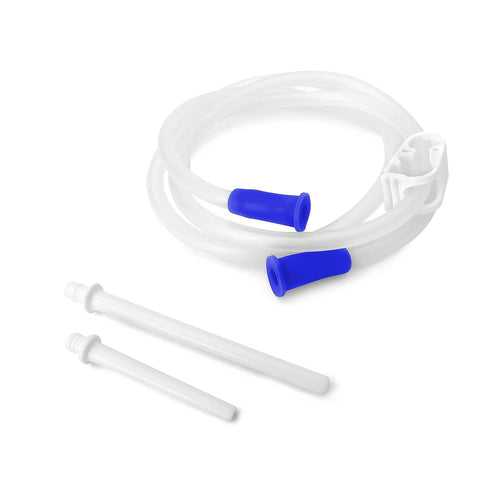 Tube with Nozzle Set for Steel or Plastic Enema Pot - A great add-on if you lose your existing set or need one for an additional family member