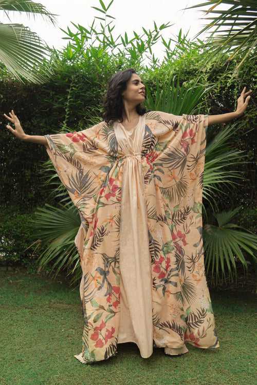 FLAMBÉ KAFTAN DRESS