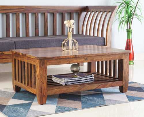 Cuttack Solid Wood Coffee Table