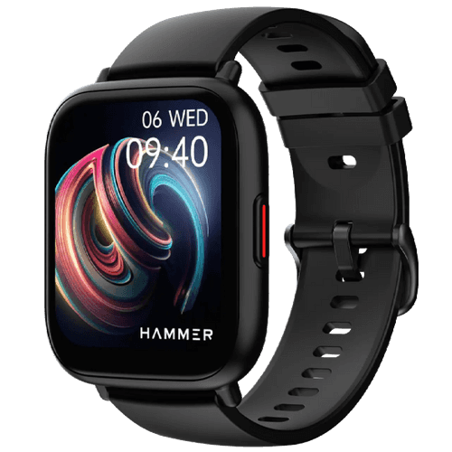Hammer Fit+ Bluetooth Calling Smart Watch With largest 1.85" inches Display