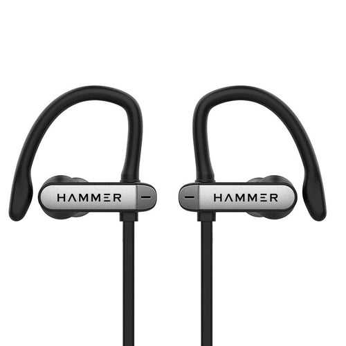 Hammer Edge Unisex Black Wireless Earphones