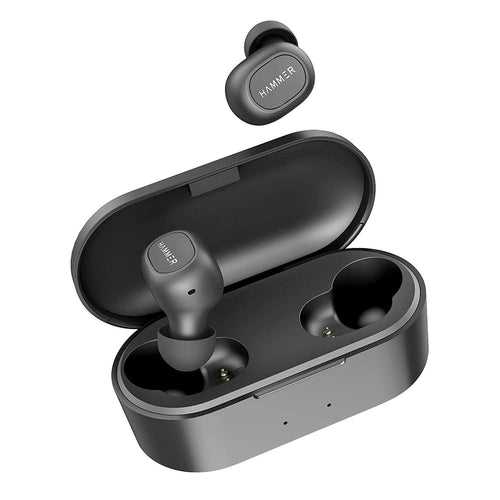 Hammer Solo 2.0 Truly Wireless Bluetooth Earbuds With Lid