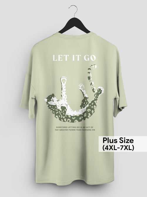 Let it Go Oversized Plussized T-Shirt