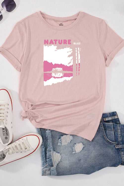 Oversized Nature Bliss T-Shirt