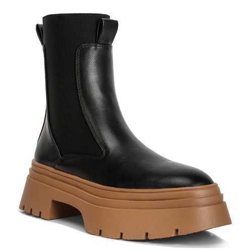 High Top Chunky Chelsea Boots