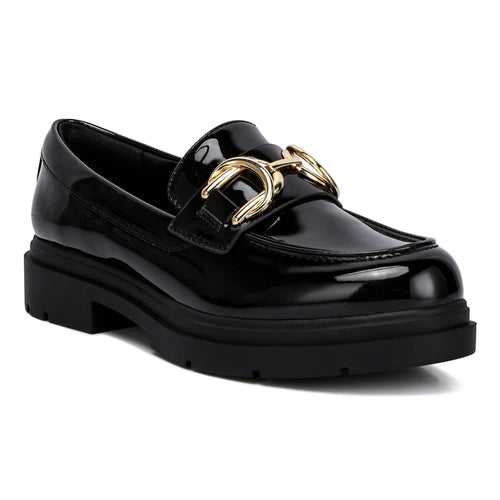 Horsebit Embellished Platform Loafers