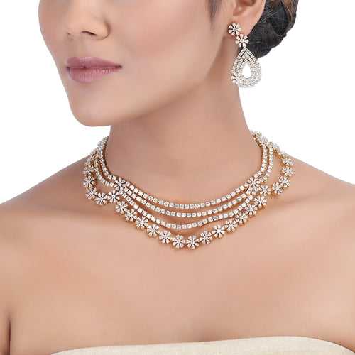 SITARA Meena zircon set