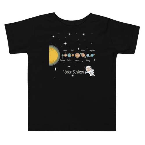 Solar System Toddler Tshirt