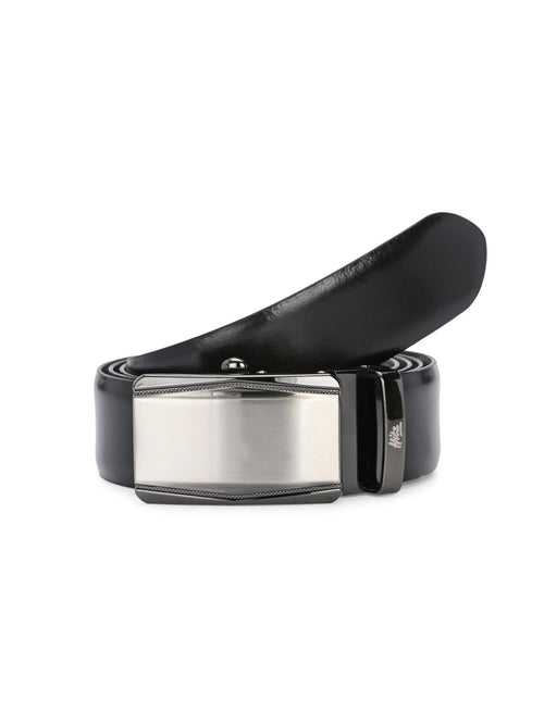 AL_9115-BLACK Leather Belt For Men's