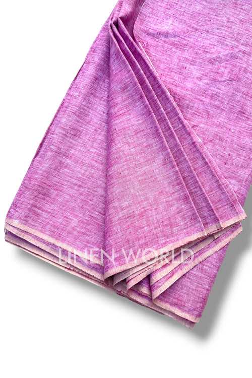 Lavender Pink Linen Fabric (60 Lea)