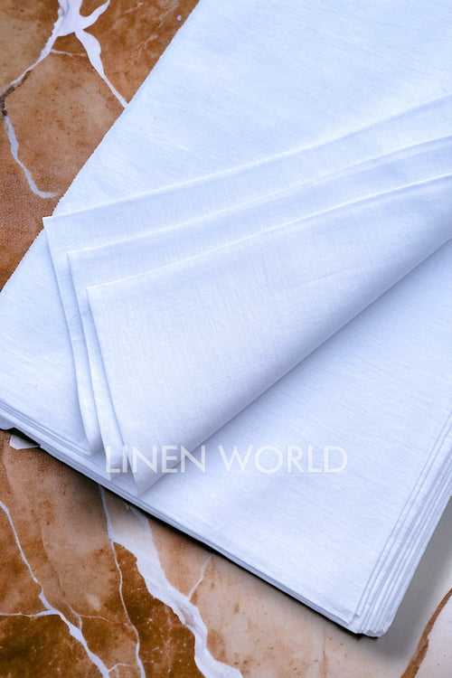White Linen Fabric (60 Lea)