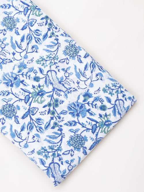 Cotton Hand Block Print Fabric