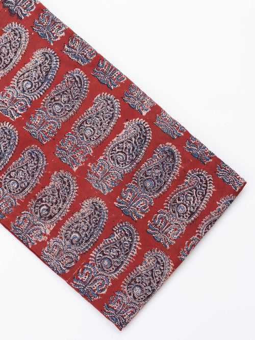 Cotton Kalamkari Block Print Fabric