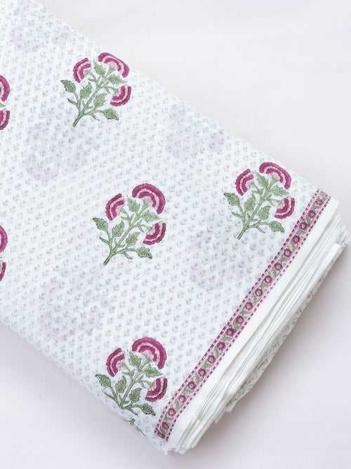 Cotton Hand Block Print Fabric