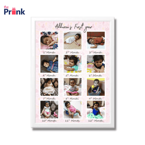 12 Month Baby Frame | Baby Gifts