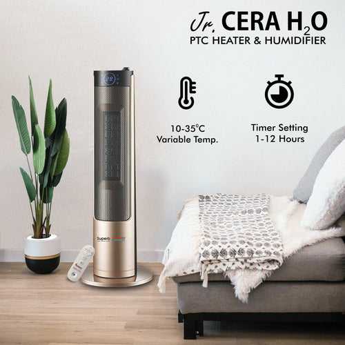 Junior Cera H₂O PTC Room Heater & Humidifier By Warmex