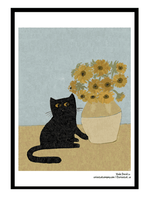 Vincent's Vase - Poster
