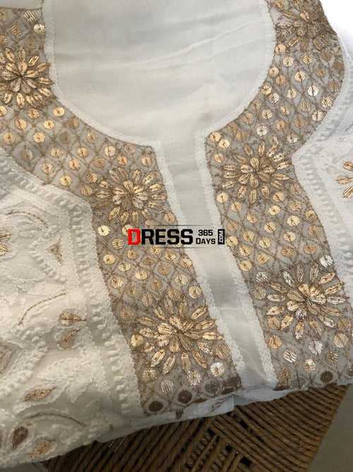 Gota Patti Chikankari Suit