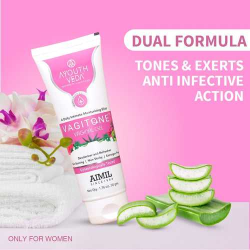 Vagitone Vaginal Gel With Dual formula- (Net Qty-50gm)