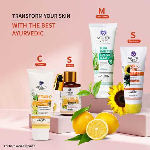 Ayouthveda Daily CSMS Skincare Routine