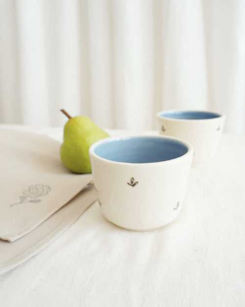 Bela Cups, Blue ( Set of 2)