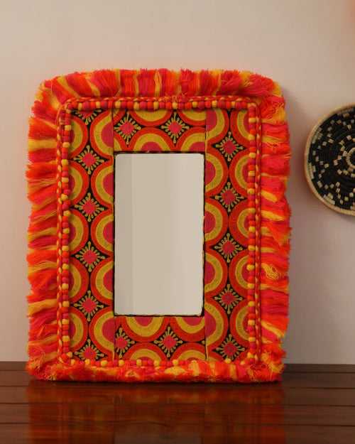 Fiery Muse Rectangle Mirror