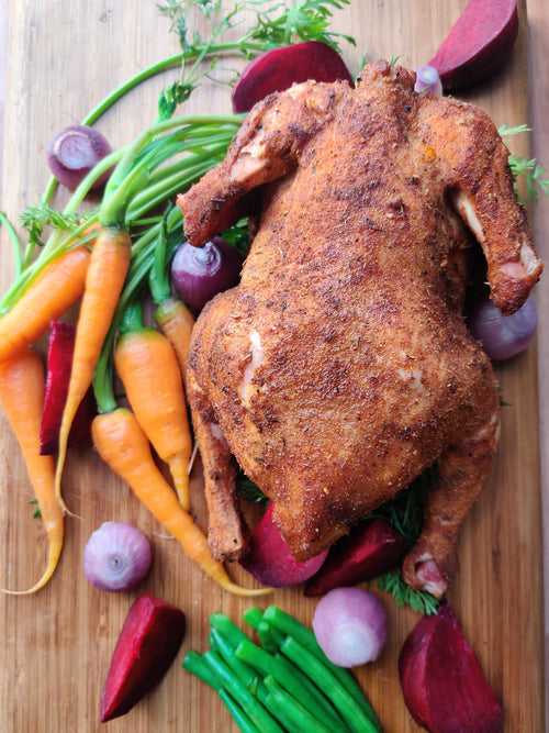 Whole Roast Chicken with Spice Rub (ready to eat)