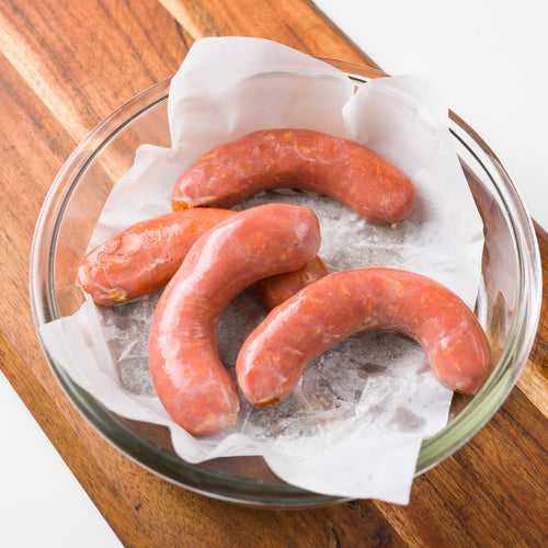 Raw Chicken Cocktail Sausage - Spanish Chilli