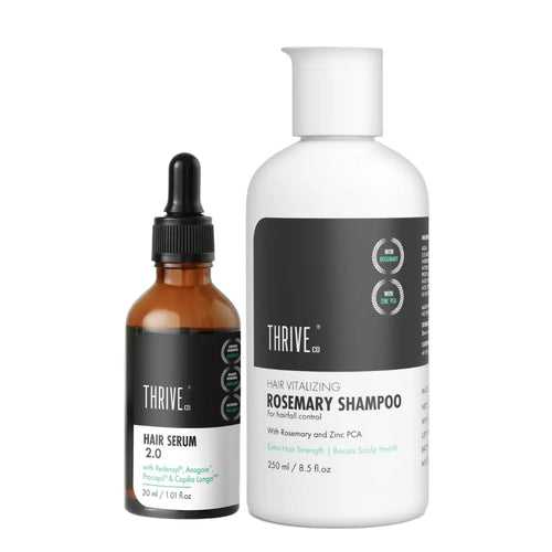 ThriveCo Hair Growth Serum (30ml) & Rosemary shampoo (250ML)