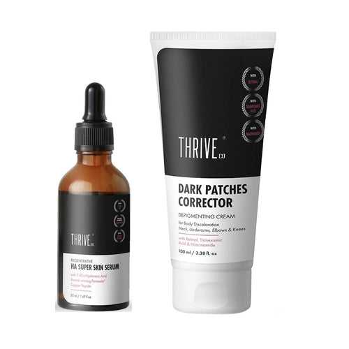 ThriveCo Dark Patches corrector (100ml) + HA serum (50ml)