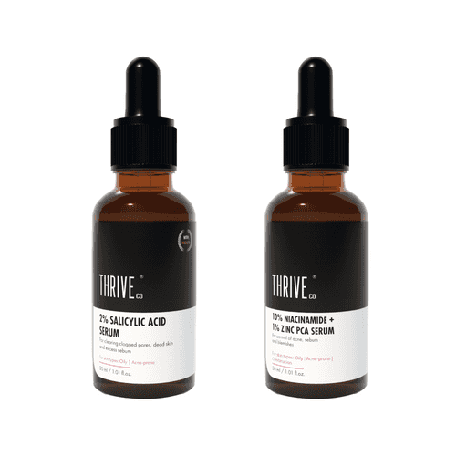 2% Salicylic Acid Serum + 10% Niacinamide + 1% Zinc PCA Serum