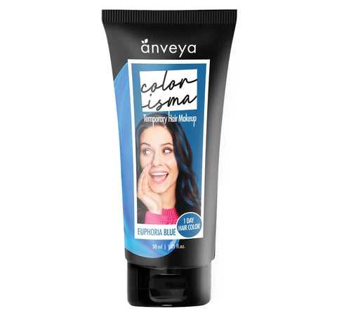 Anveya Colorisma Euphoria Blue Temporary Hair Color, 30ml