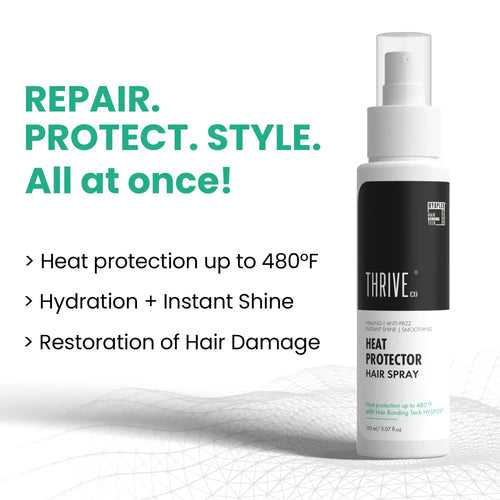 ThriveCo Heat Protector Hair Spray, 150ml