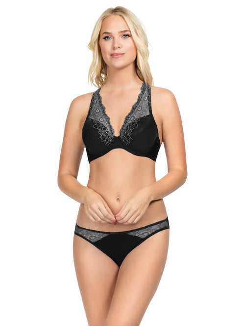 Allure Padded Bra - Black - A1491