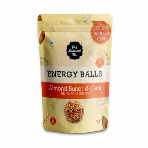 Almond Butter & Oats Energy Balls