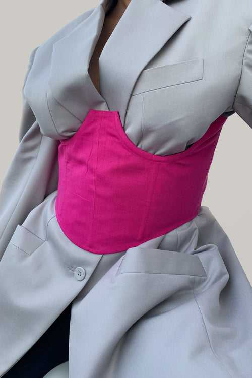 PINK UNDERBUST CORSET