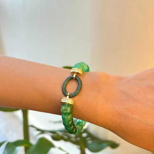 Emerald Marble Bracelet