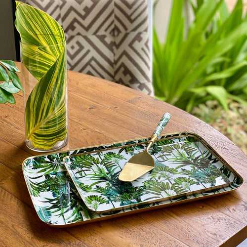 Serving Platters With Server, Gift Set of 3 - Amazonia Day