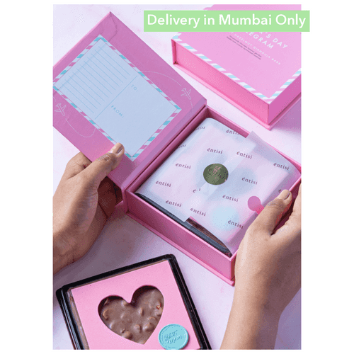 Mother's Day Telegram  Gift Box - 90g - Entisi Chocolates