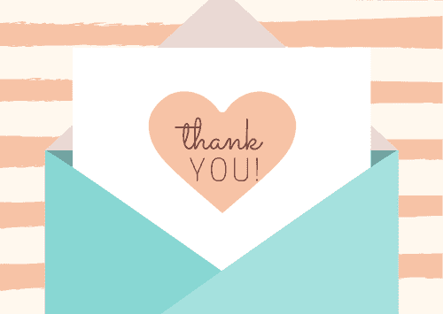 Thank you Card