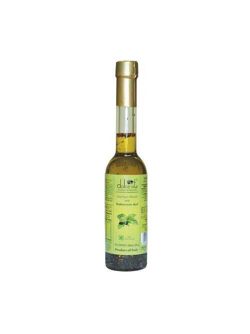 Salad Dressing Oil with Mediterranean Basil - 250ml - Dolce Vita