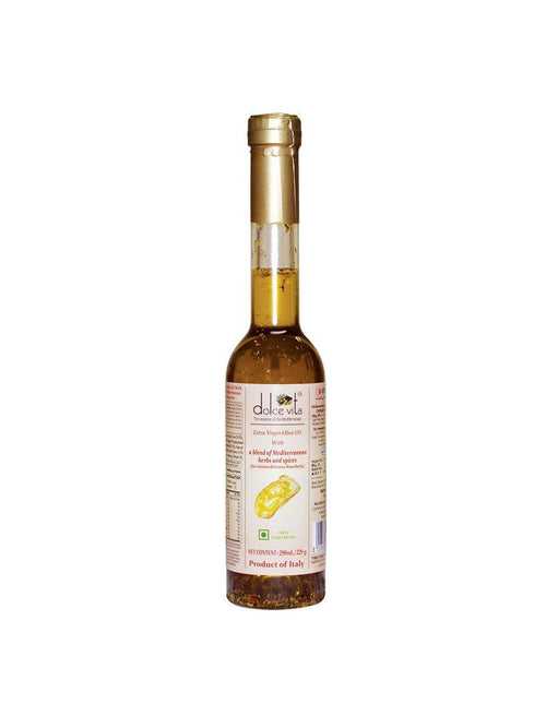 Extra virgin olive oil with Mediterranean Herbs & Spices-250ml-DolceVita