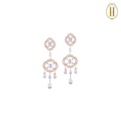 Bella Diamond Chandelier Earrings